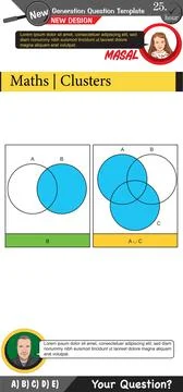 Mathematics, mathematical concepts, High school, middle school Stock Illustration
