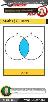Mathematics, mathematical concepts, High school, middle school Stock Illustration