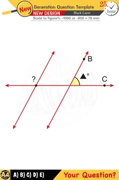 Mathematics, mathematical concepts, High school, middle school Stock Illustration