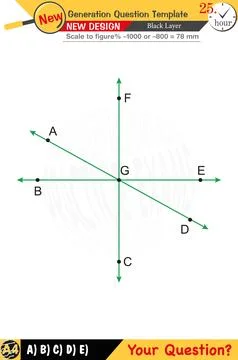 Mathematics, mathematical concepts, High school, middle school Stock Illustration