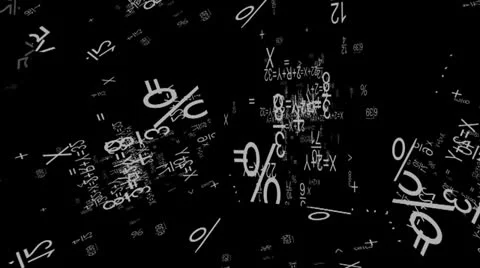 Mathematics Motion Mapping Stockbeeldmateriaal 24720492