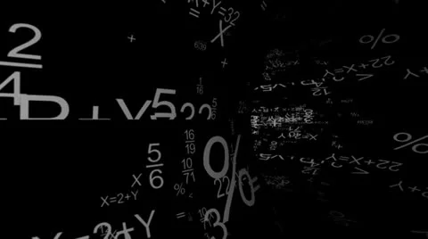 Mathematics Motion Mapping Stock Footage 24720518