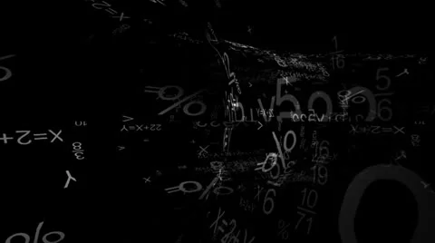 Mathematics Motion Mapping Stock Footage 24720660