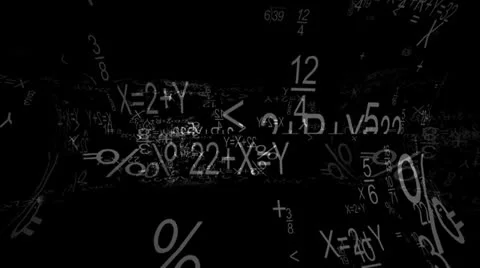 Mathematics Motion Mapping 库存影片 24720672