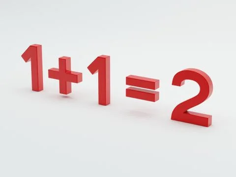 Maths Numbers Stockillustratie