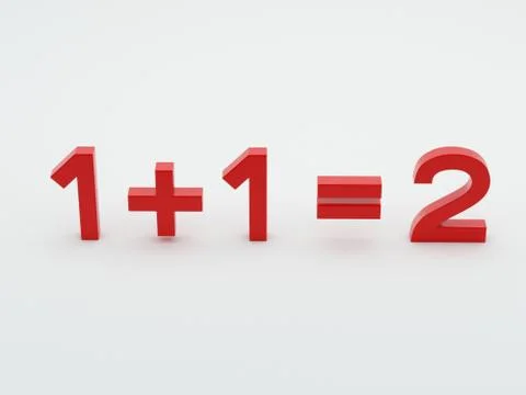 Maths Numbers Stockillustratie