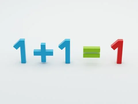 Maths Numbers Illustrazione stock