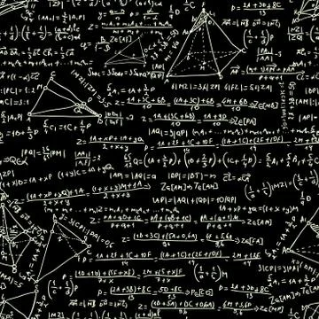 Maths seamless pattern. EPS 8 Stock Illustration