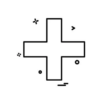 Maths signs icon design vector Stock Illustration