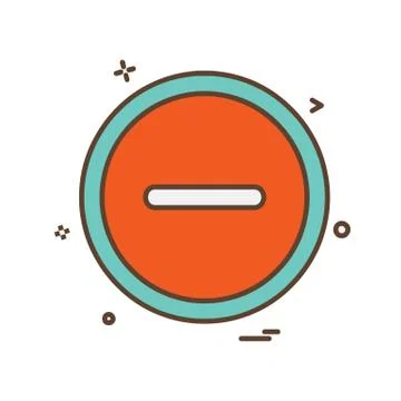 Maths signs icon design vector Stock Illustration