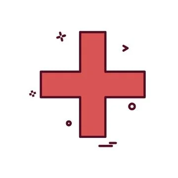 Maths signs icon design vector Stock Illustration