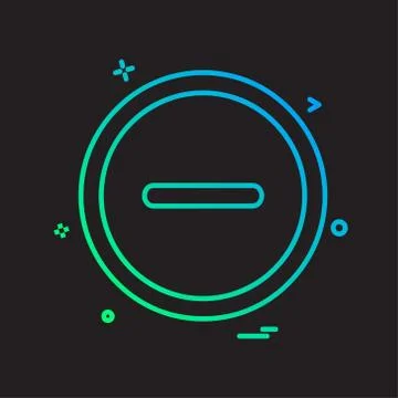 Maths signs icon design vector Stock Illustration