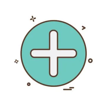 Maths signs icon design vector Stock Illustration