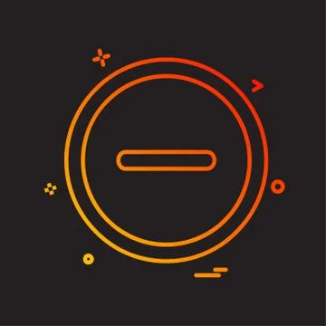 Maths signs icon design vector Stock Illustration