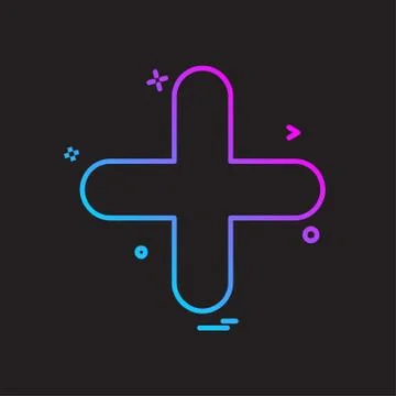 Maths signs icon design vector Stock Illustration