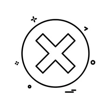 Maths signs icon design vector Stock Illustration