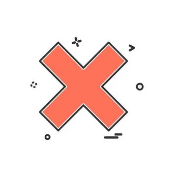 Maths signs icon design vector Stock Illustration