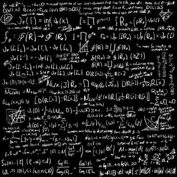 Maths vector background Stock Illustration
