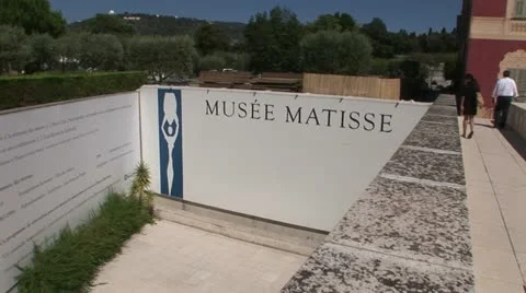 Matisse Museum Stock Footage 10879091
