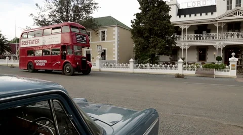 Matjiesfontein bus 3 Stock Footage 58963251