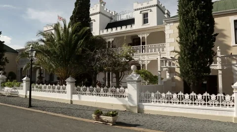 Matjiesfontein drive through 1 Stock Footage 58967347