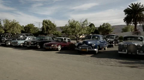 Matjiesfontein drive through 2 Stock Footage 58964518