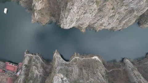 Matka Canyon Stock Footage 272182526