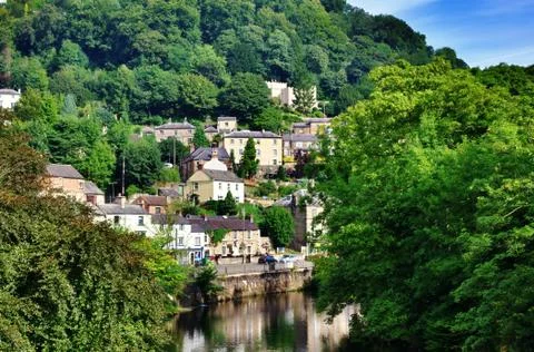 Matlock Bath in Derbyshire Stock Photos