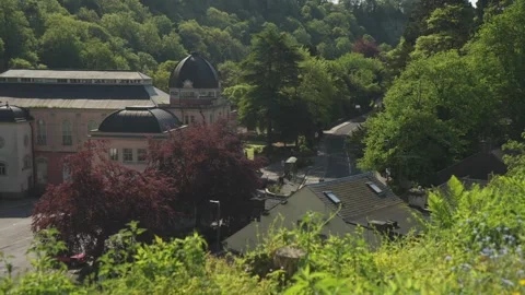 Matlock Bath, Matlock, Derbyshire, Peak District National Park, England Stock Footage 242297598