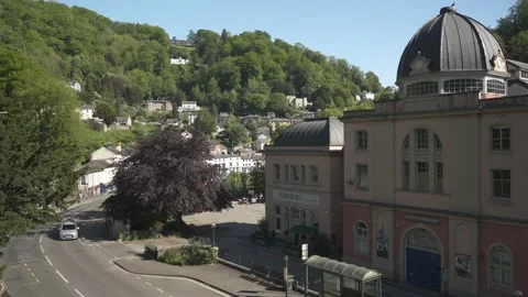 Matlock Bath, Matlock, Derbyshire, Peak District National Park, England Stock Footage 242297613