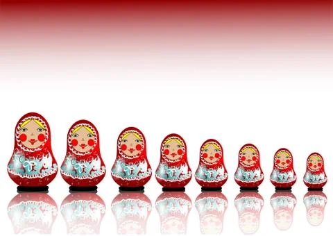 Matrioshka Stock Illustration