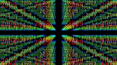 Matrix 2009 RGB Stock Footage 299125