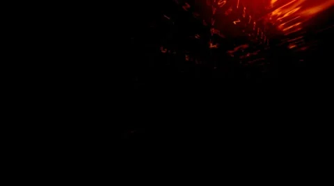 MATRiX   3d crimson environment Stock Footage 7768592