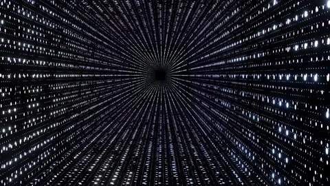 Matrix. Abstract technology background. Futuristic backdrop. Stock Footage 229118545