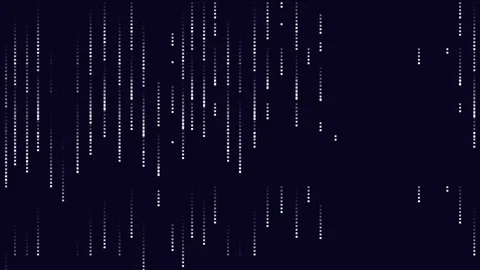 Matrix. Animation pattern and pixels. Cartoon Stock Footage 123153622