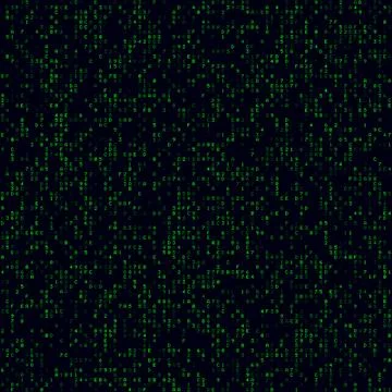 Matrix background. Green sparse hexademical background. Big sized seamless .. Stockfoto's