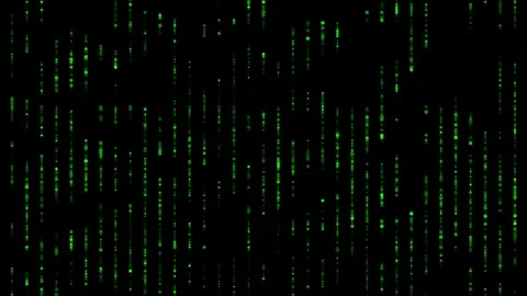 Matrix background. Green technology abstract computer code. Big data, hacking Stock Footage 262402554
