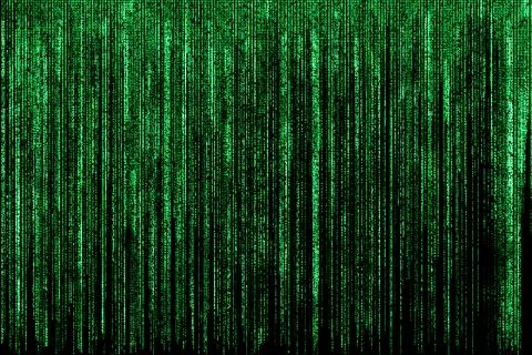 Matrix background Stock Illustration