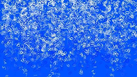 Matrix background Stock Illustration