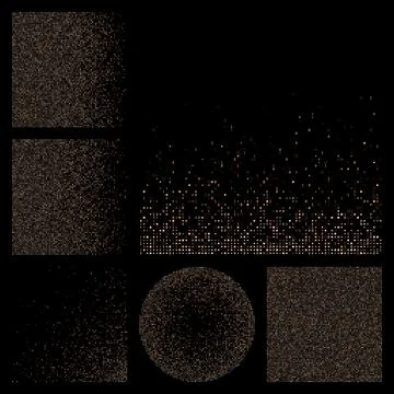 Matrix background. Peach color theme backgrounds. Gradiented geometric patt.. Illustrazione stock