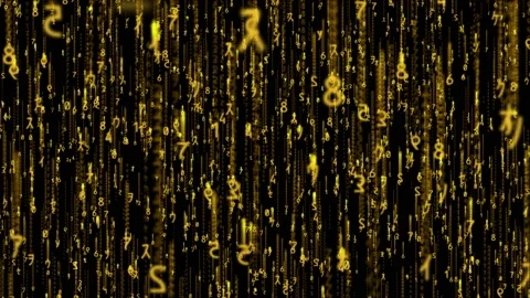 Matrix BG Gold Video stock 161183097