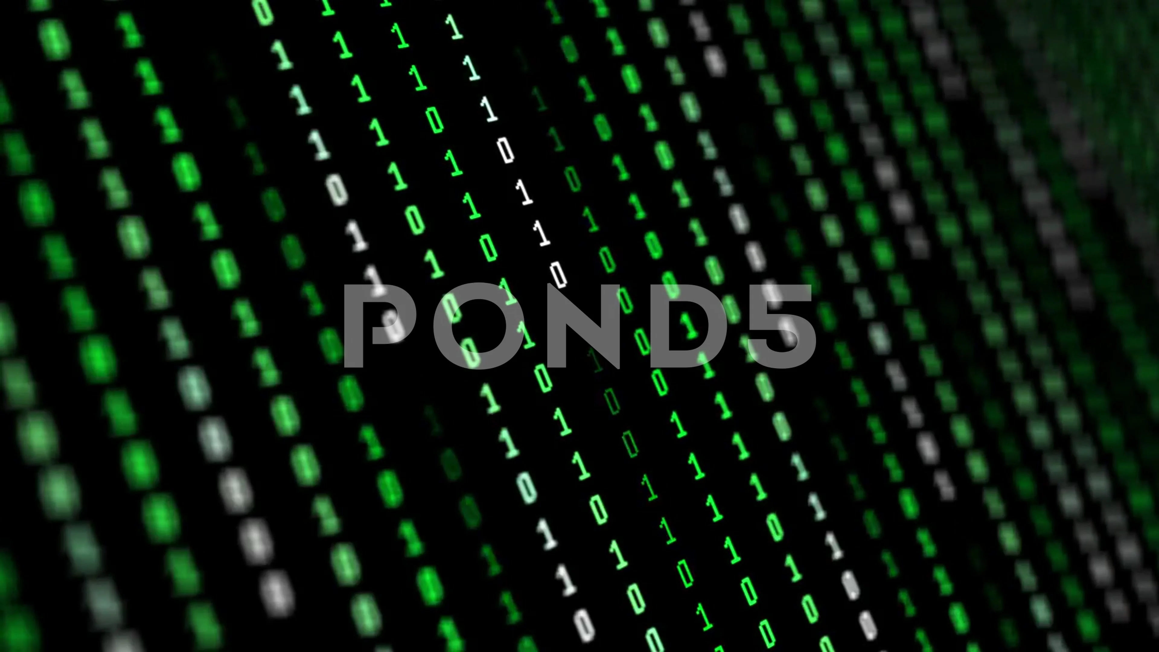 Matrix binary code background green digi... | Stock Video | Pond5
