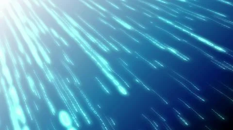 Matrix, binary code - computer application, Internet concept Stock Illustration