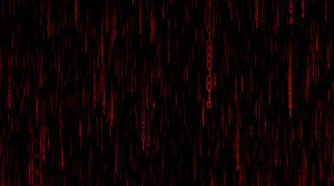 Matrix, binary code - computer application, Internet concept Stock Illustration