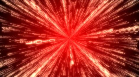 Matrix, binary code - computer application, Internet concept Stock Illustration