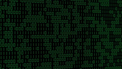 Matrix Binary Code. Futuristic HUD element. Numbers animation. Stock Footage 259475228