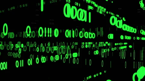 Matrix Binary Grid 스톡 동영상 40339106