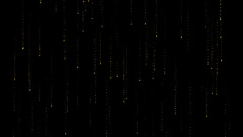 Matrix Binary Raining Code. Futuristic HUD element. Stock Footage 259475159