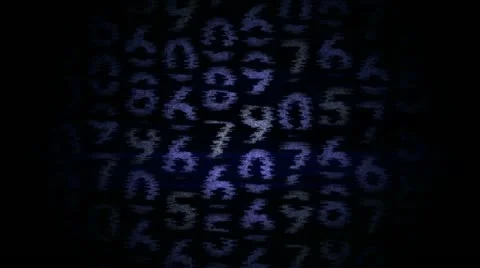 Matrix Code Stock Footage 12422411