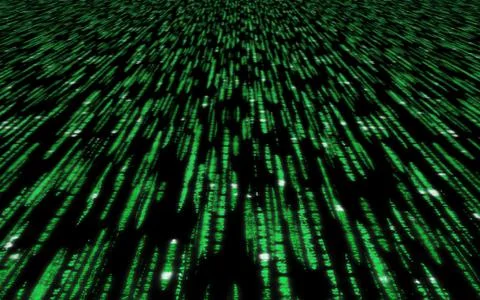 Matrix code Stock Illustration